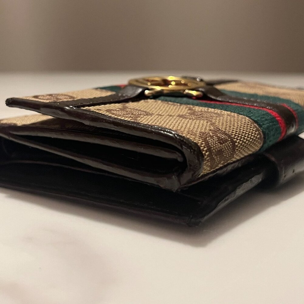Authentic Vintage Gucci Ophidia GG Canvas Wallet + Box - Picture 13 of 15